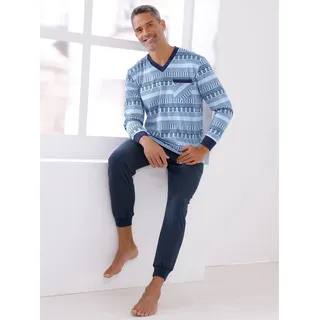 Sieh an! Schlafanzug blau 48/50