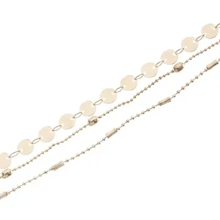 LASCANA Fußkette Damen roségoldfarben Gr.