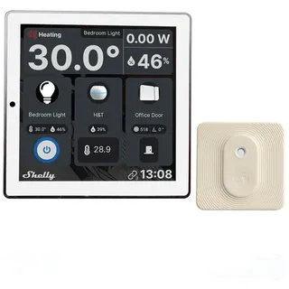 Shelly Wanddisplay Weiß + Blu H&T Ivory