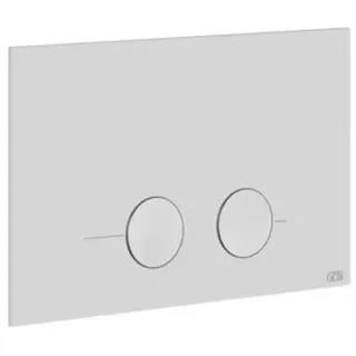 Gessi 316 Betätigungsplatten für Geberit Sigma, 54611, Farbe: Weiß CN