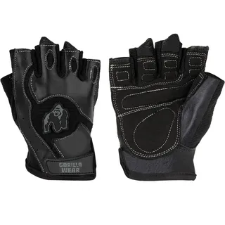 Gorilla Wear Mitchell Trainingshandschuhe - Schwarz SCHWARZ M