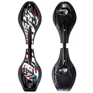Streetsurfing Street Surfing Waveboard Black Glitch