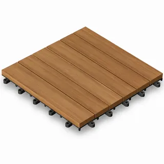 Casaria DEUBA® Holzfliese Stecksystem Akazie