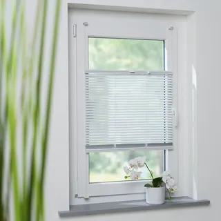 LIEDECO Klemmfix-Jalousie, verspannt weiß