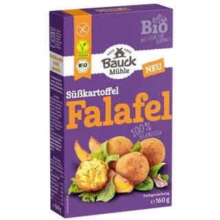 bauck mühle Bauckhof Süßkartoffel Falafel bio
