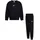 Nike Kinder Essential Fleece Crew Set Black 6/7