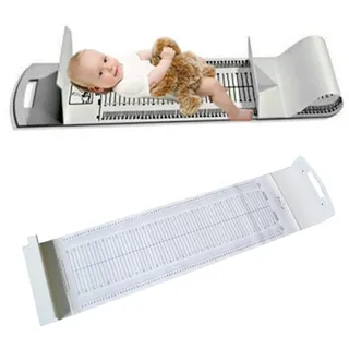 NIDONE Baby -Infantometer -Höhe Lineal Messmatte, Baby -Matte Matte Infantometer Höhen Lineal Neugeborene Wachstumskarte Kleinkinder Körperlänge Messgerät