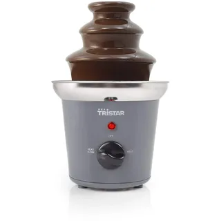 Tristar Edelstahl Schokobrunnen - 3 Ebenen, 0,4 Liter, Warmhaltefunktion, 32 Watt, CF-1603,