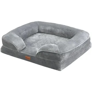 Juskys Hundesofa Sheena M 72 x 60 cm grau