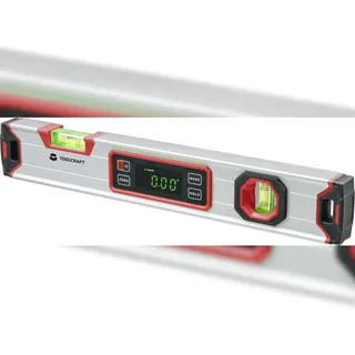 TOOLCRAFT TO-7337448 Digitale Wasserwaage mit Magnet 400mm 360° 1.0 mm/m