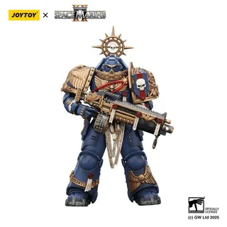 Warhammer 40,000: Space Marine 2 Actionfigur Ultramarines Heavy Relic Primus Armor with Heavy Relic Bolt Rifle 13 cm
