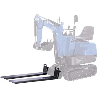 SCHEPPACH Palettengabel für Mini-Bagger