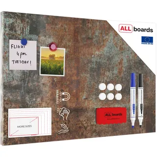 ALLboards Magnettafel 60,0 x 40,0 cm Rostfarbe