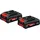 EXBA18V-40 2 x 4,0 Ah