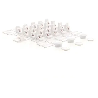 toboli 20x Magnetische Kindersicherung für Schrank Schublade, Magnetschloss babysicher, unsichtbares Schrankschloss für Kinder und Haustiere
