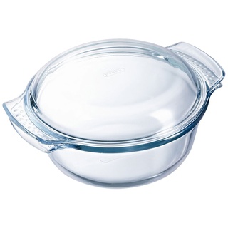 Dajar Glasbräter 5l Pyrex, Glas, Transparent, 32 x 27 cm