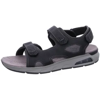 Rieker Freizeitsandalen Herren Schwarz 43