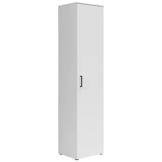 None Multi-Stauraum Schrank 45 x 195 x 40 cm Weiß