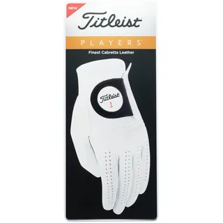 TITLEIST Players Herren-Handschuhe, Weiß, Linke Hand, XL