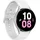 Silver 44 mm LTE Sport Band White