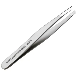 Staleks Pinzette Schräge Silber