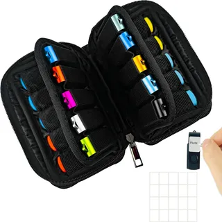 Aufbewahrungstasche mit 20 Kartenfächern für USB-Sticks JBOS USB-Stick Tasche Organizer Electronic Accessories Organizer Storage Case für USB-Sticks/Speichersticks/USB-Flash-Laufwerke