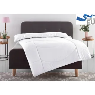 OTTO home Microfaserbettdecke OTTO HOME "Microlux, Bettdecke 135x200 cm und Übergrößen bis 240x220cm", weiß, B:155cm L:220cm, Bezug: 100% Polyester. Obermaterial: 100% Polyester.