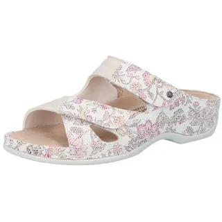 Damen Janna Pantoletten, Weiß (Weiß/Cracke 244), 41.5 EU - 41.5 EU