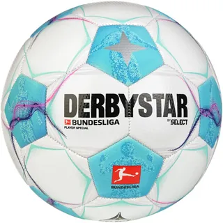 DERBYSTAR Bundesliga Player Special Fußball Freizeitball 2024/25 weiss/blau/pink 5