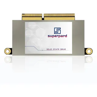 Superpard Interne SSD Festplatte 512GB NVMe für MacBook Pro Retina 13" A1708 (2016-2017) EMC 2978/3164, Non-Touch Bar Modelle (Vorinstalliertes macOS)