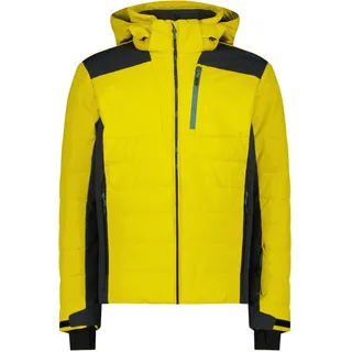 CMP Herren Skijacke Man Jacket Zip Hood 35W0127-R629 58 - Gold Green - 58