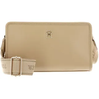 TOMMY HILFIGER Umhängetasche TH Monotype Crossover Bag Harvest Wheat