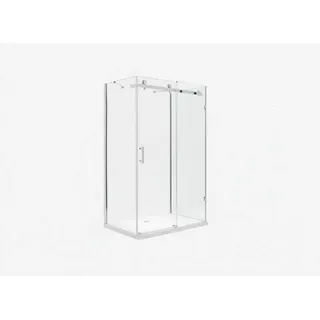 BuyLando.Shop Ida Komplettdusche mit Schiebetür 120 x 195 cm Transparent