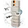 Slim Wandtank Set 350 l inkl. Doppelauslaufhahn + Fallrohranschluss sandbeige