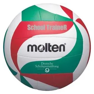 Molten School TraineR Volleyball V5M-ST weiß/grün/rot 5