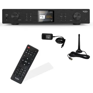 Xoro HFT 440 Pro – HiFi-Tuner mit Internetradio, DAB+, UKW, Spotify Connect, Bluetooth 5.2 und WLAN