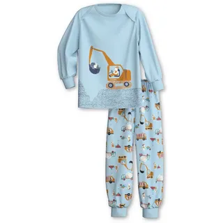 CALIDA Toddlers Bündchen-Pyjama Kinder, aus Bio Baumwolle, hautfreundlich, pflegeleicht - 116-122