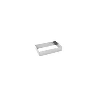 Schneider - Tortenring, Rechteck Edelstahl, 140x240x50 mm
