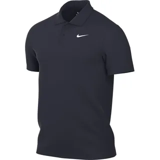 Nike Court Dri-FIT Tennis-Poloshirt Herren Obsidian/White S