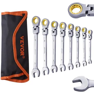 Vevor Flexhead-Ratschenschlüsselsatz 8-tlg.