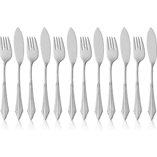 WMF Fächer Fischbesteck 12-teilig,