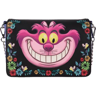 Loungefly Disney Alice in Wonderland Cheshire Cat) Tulgey Wood Crossbody Bag