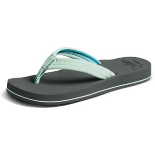 Reef Cushion Breeze Damen-Sandalen, Grau/Mint, 9