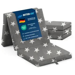 Sun Garden Faltmatratze, Grau, Textil, 70x190 cm, Oeko-Tex® Standard 100, Partnermatratze, Schlafzimmer, Matratzen Shop, Matratzen, Klappmatratzen