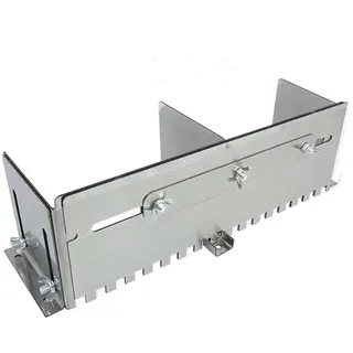 DPFCYBS Zahnspachtel Mörtelkamm Wandfliesen-Nivelliergerät Verstellbares Gerät Für Flache Asche Von Fliesen Nivelliergerät Für Pflastersteine(Size:Rechter Winkel,Color:300-600mm)