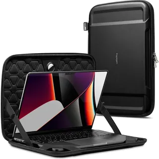 SPIGEN Rugged Armor Pro 16" Universal), Notebooktasche, Schwarz