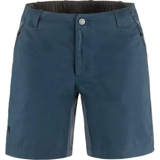 Fjällräven Damen Hoja Hybrid Shorts, Navy, 38