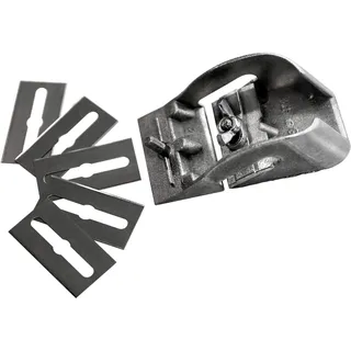 S&R 85mm Mini-Holz-Hobel Set – Einhandhobel, Schlichthobel, Kantenhobel, Dictum mit Ersatzklingen | Präzises Hobeln, Kantenbearbeitung, Glätten für Tischler, Zimmermann, Möbel-Handwerk