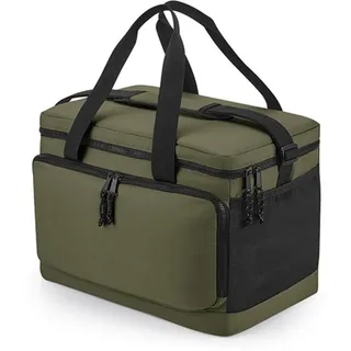 BagBase Recycled Large Cooler Shoulder Bag 40x26x28 cm aus Recycled Material Grün