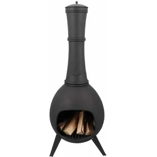 Esschert Design Terrassenofen Ø 144 cm Schwarz